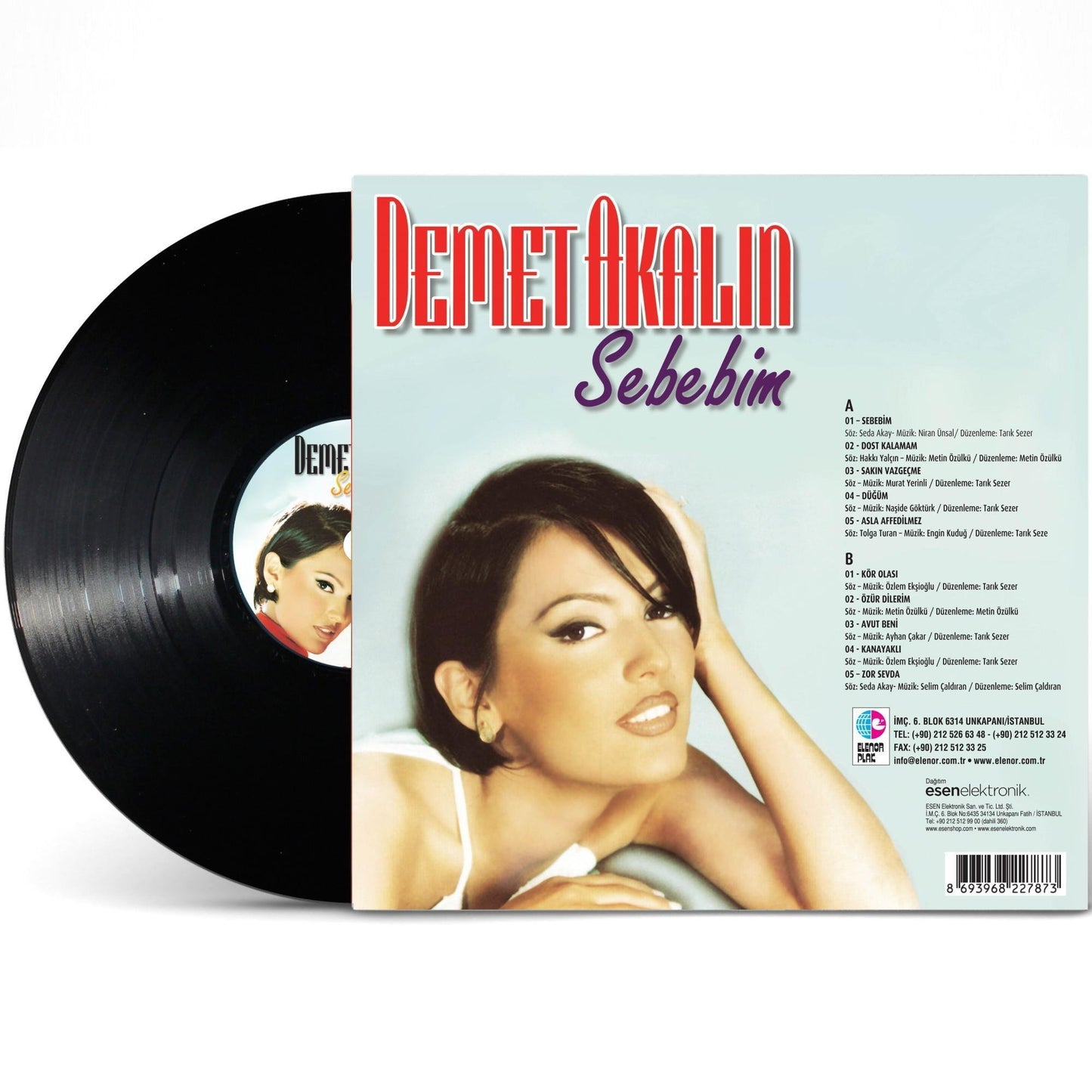 Demet Akalın - Sebebim (Türk Pop) | kayıt | (LP)