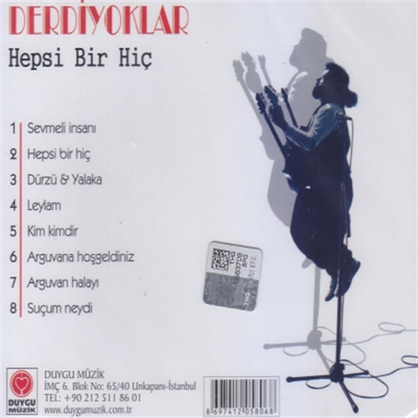 Derdiyoklar- 40.Yıl | Hepsi Bir Hiç | CD | Anadolu Rock | Rock CD | türk Rock | Türkische Rock |CD