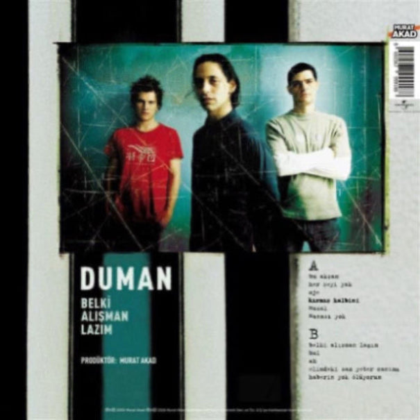 Duman Plak - Duman Belki Alışman Lazım ( Plak -Türkçe Rock Plak ) Schallplatte | LP