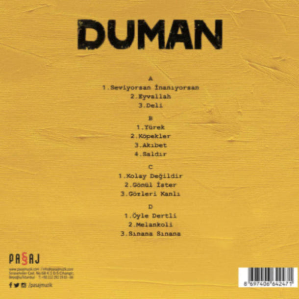 Duman - Darmaduman (2 Plak) Schallplatte |LP | Darma Duman Plak |Duman Plak
