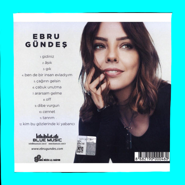 Ebru Gündeş CD - Ebru Gündes- Aşık CD( CD ) Arabesk | Fantazi Müzik | CD