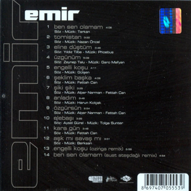 Emir - Ben Sen Olamam (Türkischer Pop | CD)Türkçe | Pop | CD