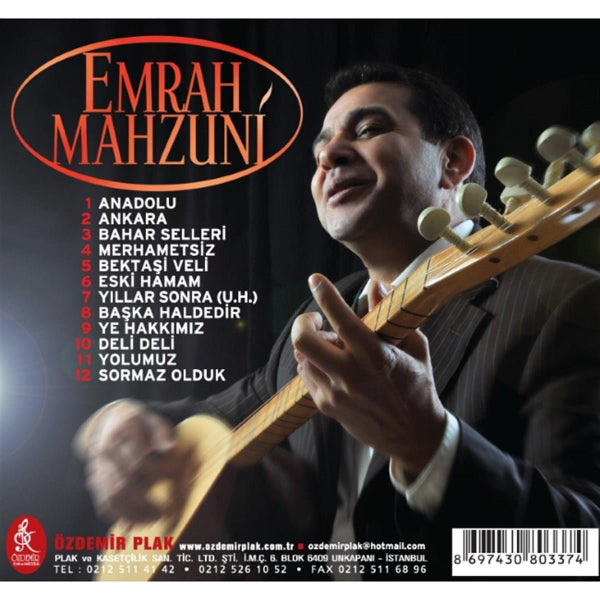 Emrah Mahzuni -Öz'e Dönüş ( CD ) Türk Halk | Türkische Volksmusik | CD