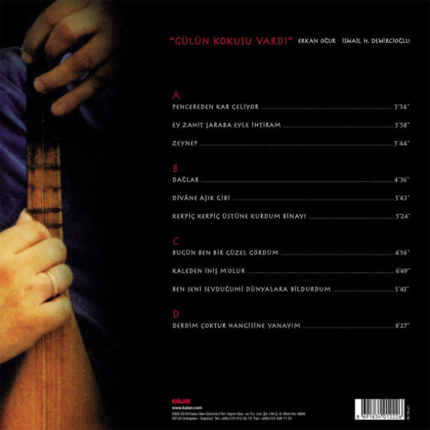 Erkan Oğur - Gülün Kokusu Vardı Plak (Türkische Volksmusik,|Türk Halk | Schallplatte | LP )