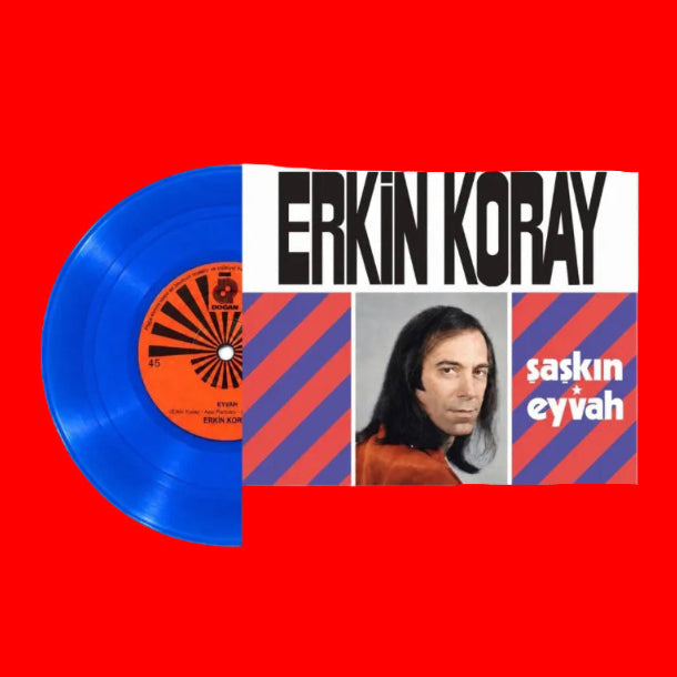 Erkin Koray - Şaşkın (Limited Edition - Sürpriz Numaralı - Sertifikalı (45 Devir Renkli Plak) LP