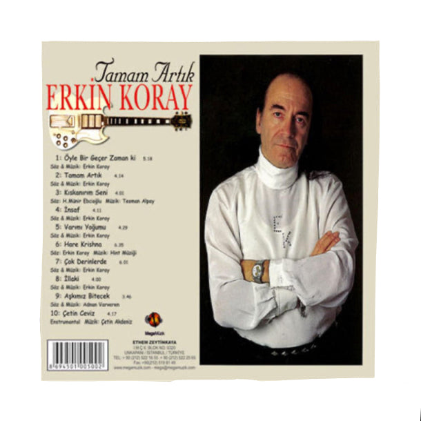 ERKiN KORAY - Tamam Artık| Öyle Bir Geçer Zaman Ki( CD )Türkçe | Anadolu | Rock | CD