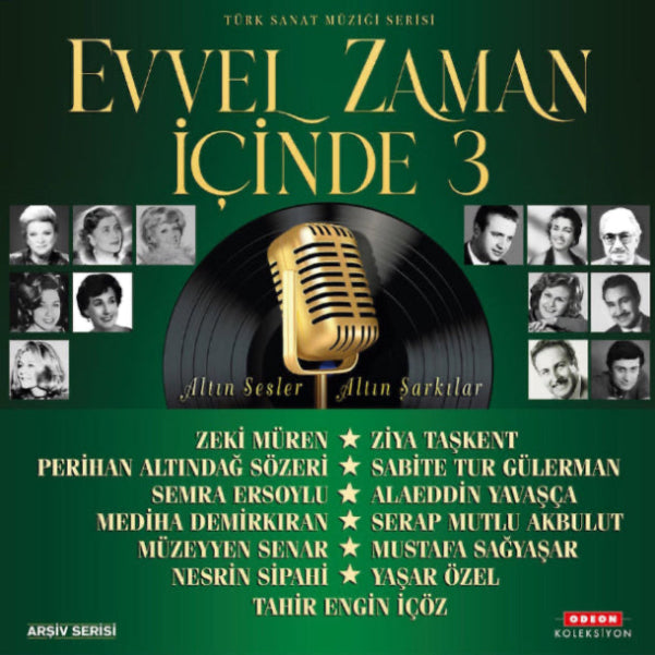 Evvel Zaman İçinde Vol. 3 (Plak)karışık Türk Sanat | müziği |Plak | Schallplatte | LP