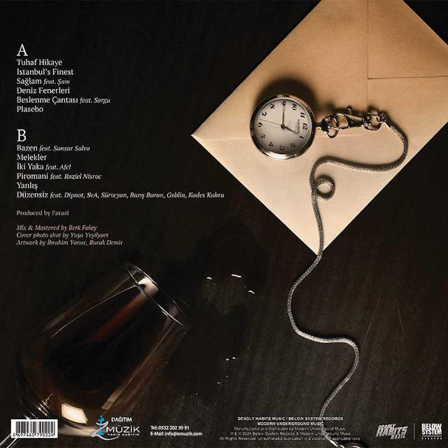 Farazi - Zaman Sinekleri (Plak) Türkçe | Hip-hop| rap | Plak | kayıt | LP