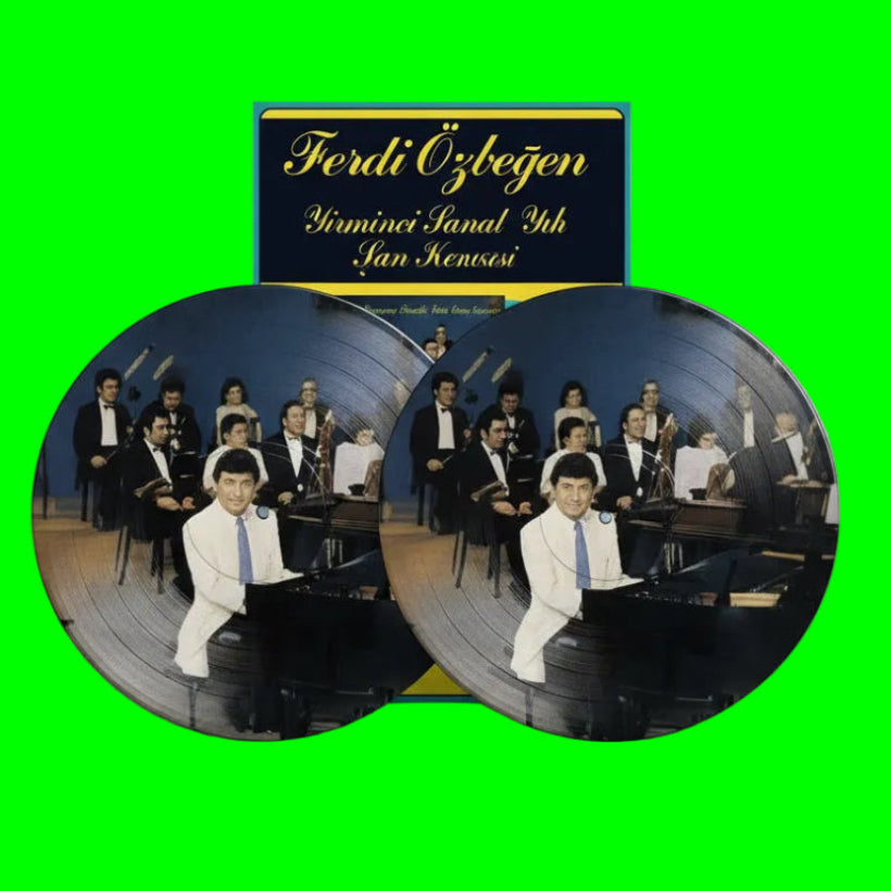 Ferdi Özbeğen -20.Sanat Yılı Şan Konseri Plak (Renkli 2 Plak) Ferdi Özbeğen 20.Sanat Yili Plak | Schallplatte | LP