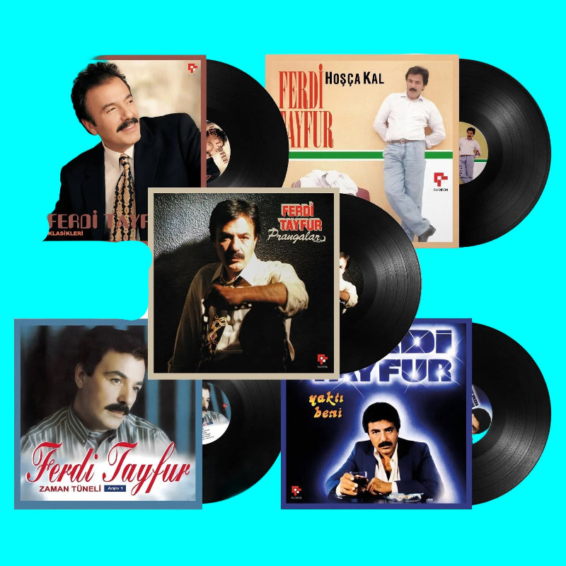 Ferdi Tayfur - Özel Set Plak (5 Plak) Ferdi Tayfur Plak | Ferdi Tayfur Schallplatte | LP