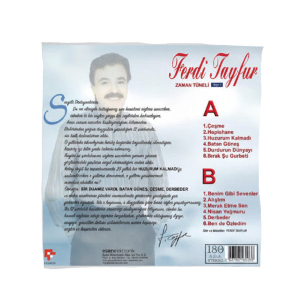 Ferdi Tayfur - Zaman Tüneli Plak Arşiv 1 (Plak)Ferdi Tayfur Zaman Tüneli Arşiv 1 Plak