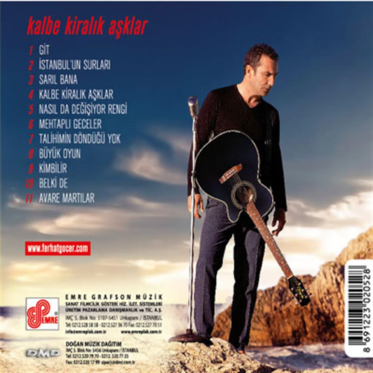 Ferhat Göçer - Kalbe Kiralık Aşklar ( CD )Türkçe CD