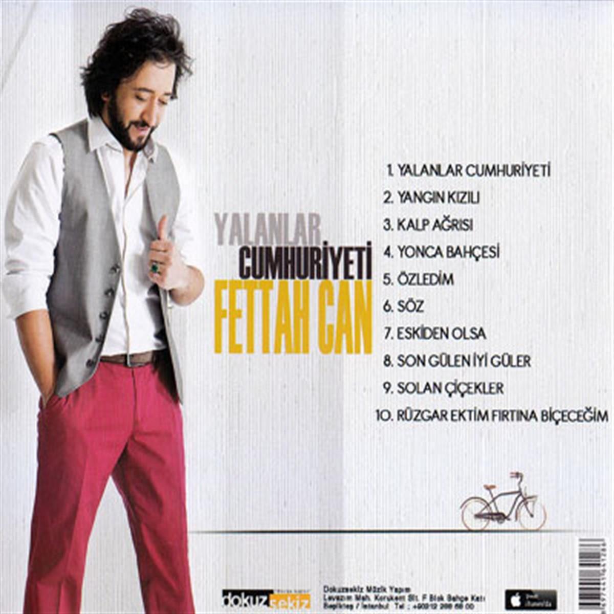 Fettah Can - Yalanlar Cumhuriyeti | CD (Türkçe Pop ) CD | CD's