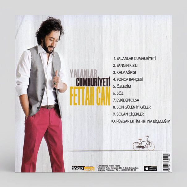 Fettah Can - Yalanlar Cumhuriyeti | CD (Türkçe Pop ) CD | CD's