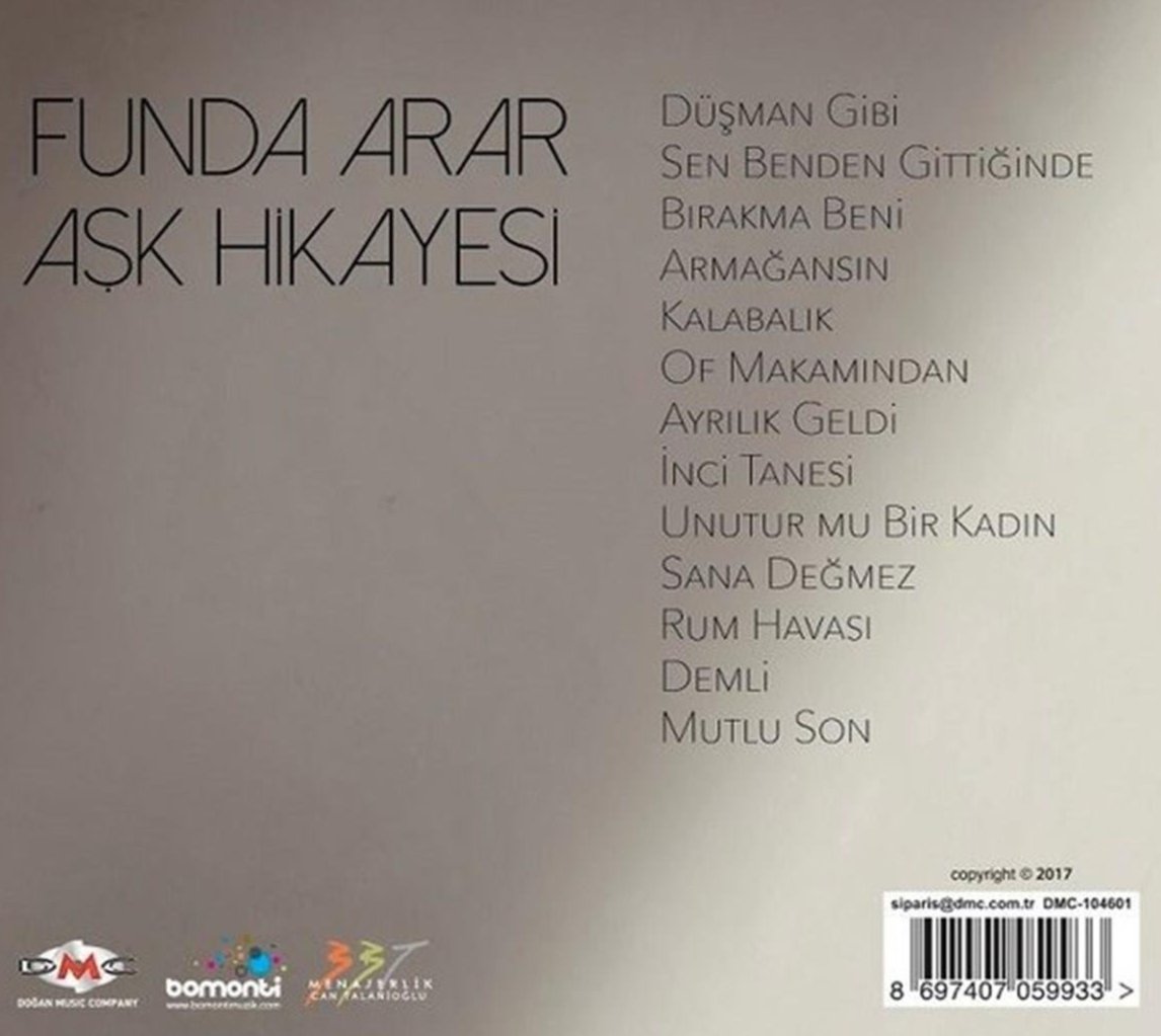 Funda Arar CD -Ask Aşk Hikayesi (CD)Türkçe | CD