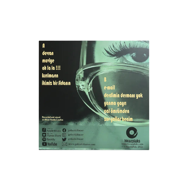 Gökçe Kılınçer - Zor Yıllar Benim (Plak) Türkçe | Pop | Plak | kayıt | LP