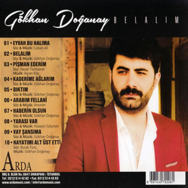 Gökhan Doğanay - Belalım (CD)Türk halk | müziği | CD