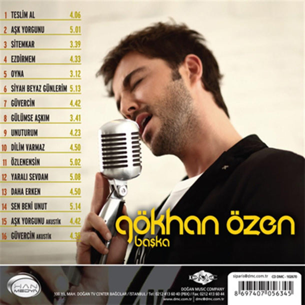 Gökhan Özen CD - Başka CD | Türkçe Pop | CD | Almanya | Fransa | Belçika | Türkçe CD