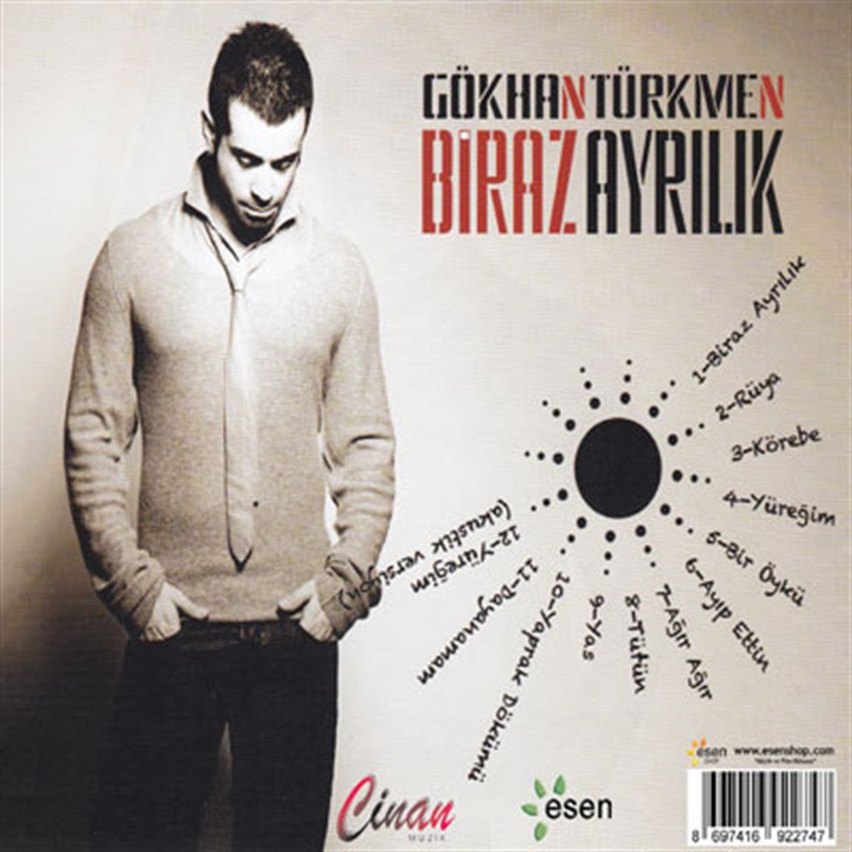 Gökhan Türkmen- Biraz Ayrılık ( CD ) Türkçe | Pop | CD | CD's