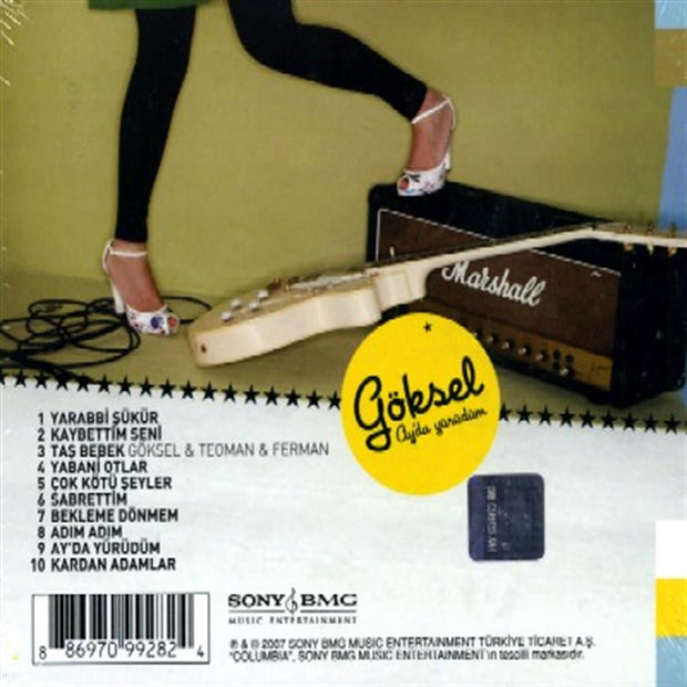 Göksel - Ayda Yürüdüm (CD)Türkçe |Pop rock | CD | CD's