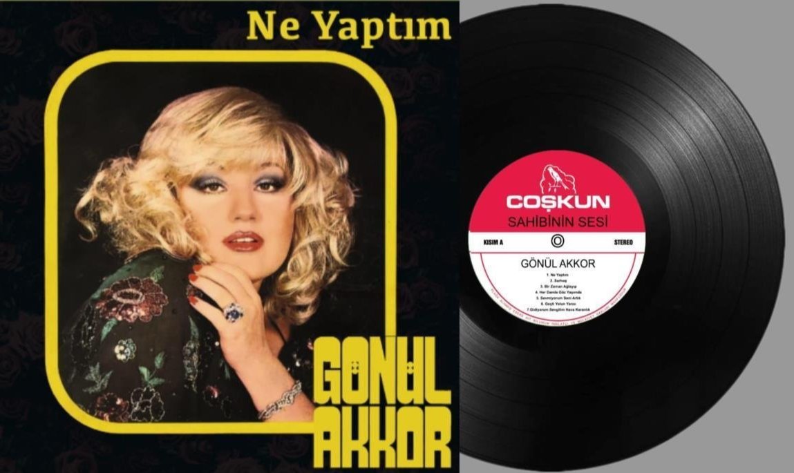 Gönül Akkor - Ne Yaptım ( Plak )Türk Sanat | Müziği | Plak | kayıt | LP