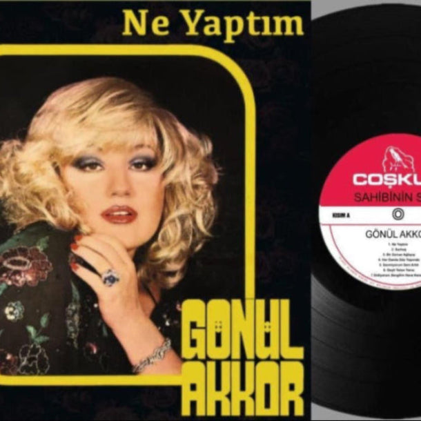 Gönül Akkor - Ne Yaptım ( Plak )Türk Sanat | Müziği | Plak | Schallplatte | LP