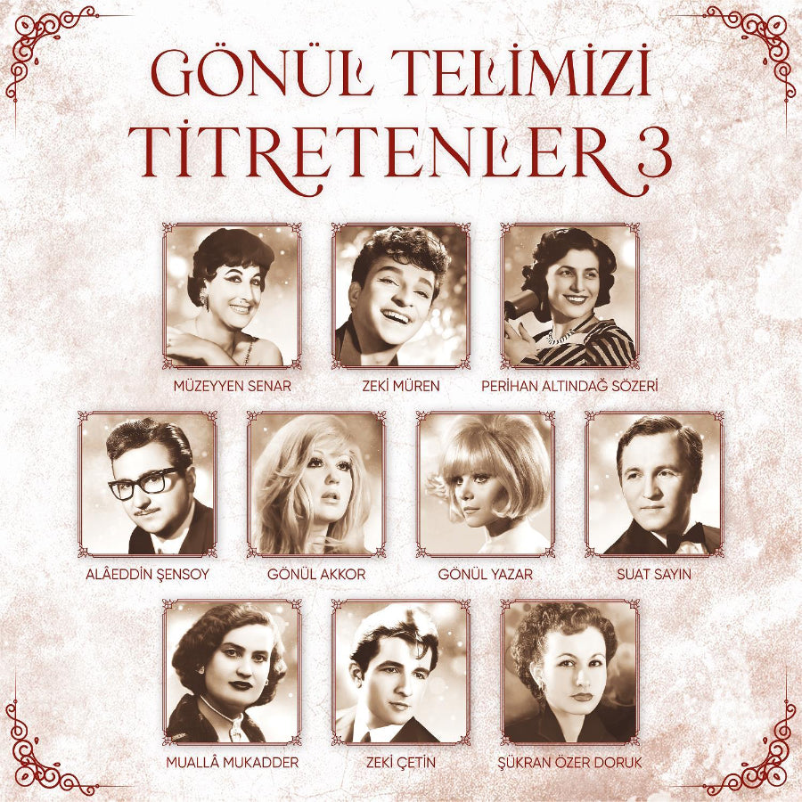 Gönül Telimizi Titretenler 3 - Çeşitli Sanatçılar ( Plak ) Türk Sanat | Plak | Schallplatte | LP