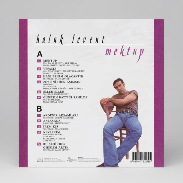 Haluk Levent - Mektup Plak (Türkischer Rock | Schallplatte | LP)Türkçe | Rock | Haluk Levent Plak