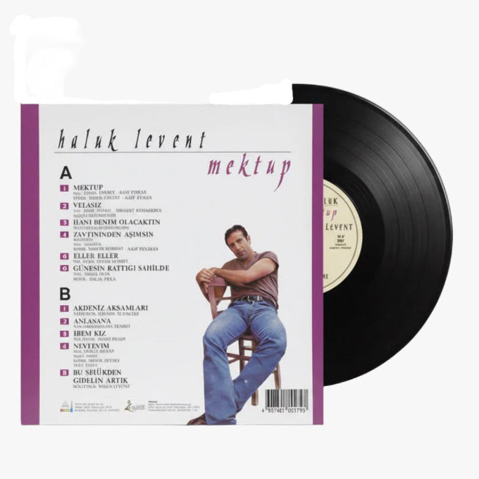 Haluk Levent - Mektup Plak (Türkischer Rock | Schallplatte | LP)Türkçe | Rock | Haluk Levent Plak