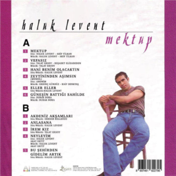 Haluk Levent - Mektup (Türkischer Rock | Schallplatte | LP)Türkçe | Rock | Plak