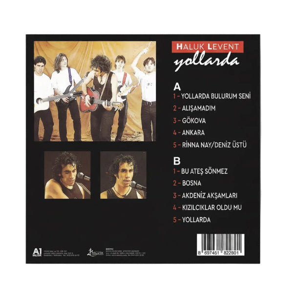 Haluk Levent - Yollarda Plak (Türkischer Rock | Schallplatte)Türkçe | Rock | Plak | LP
