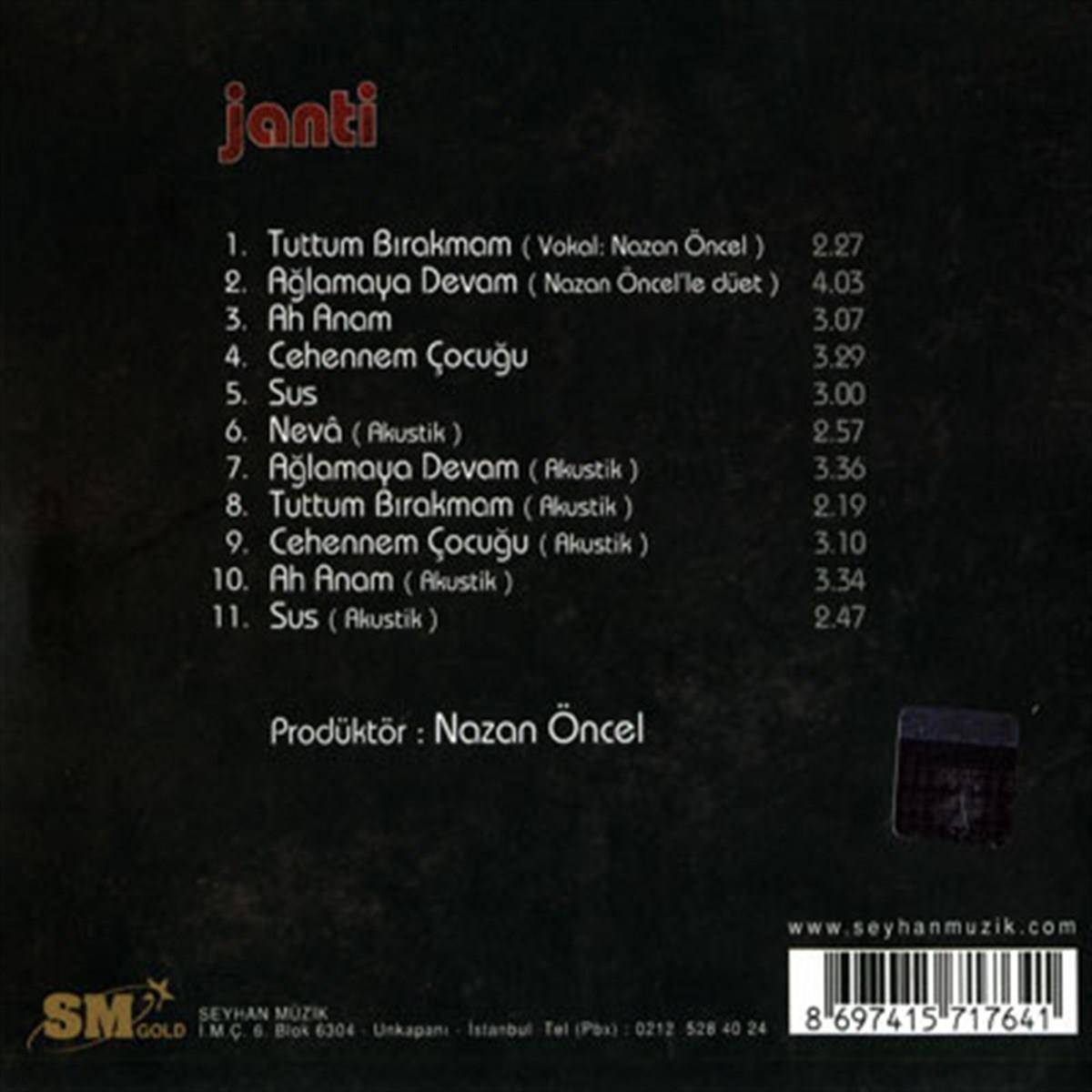 Janti - Hamit Ündaş ve Nazan Öncel Janti ( CD )Türkçe | CD