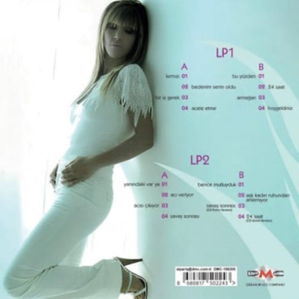 Hande Yener Plak- Aşk Kadın Ruhundan Anlamıyor (2Plak)Türkçe | Pop | Plak | kayıt | LP