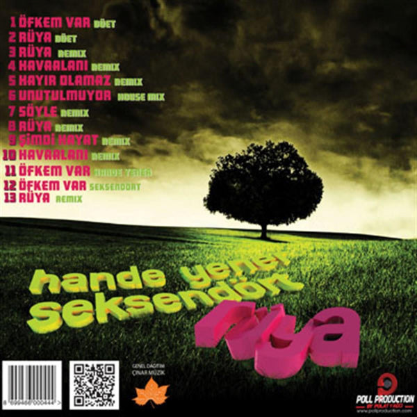 Hande Yener - Seksendört | Düet ( CD ) Rüya |Türkçe | Pop | Rock | CD | CD's
