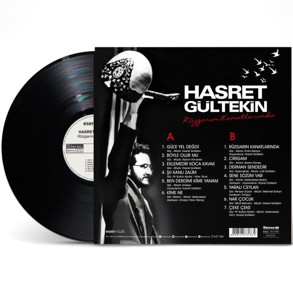 Hasret Gültekin - Rüzgarın Kanatlarında Plak | Türk Halk | Plak | Schallplatte | LP