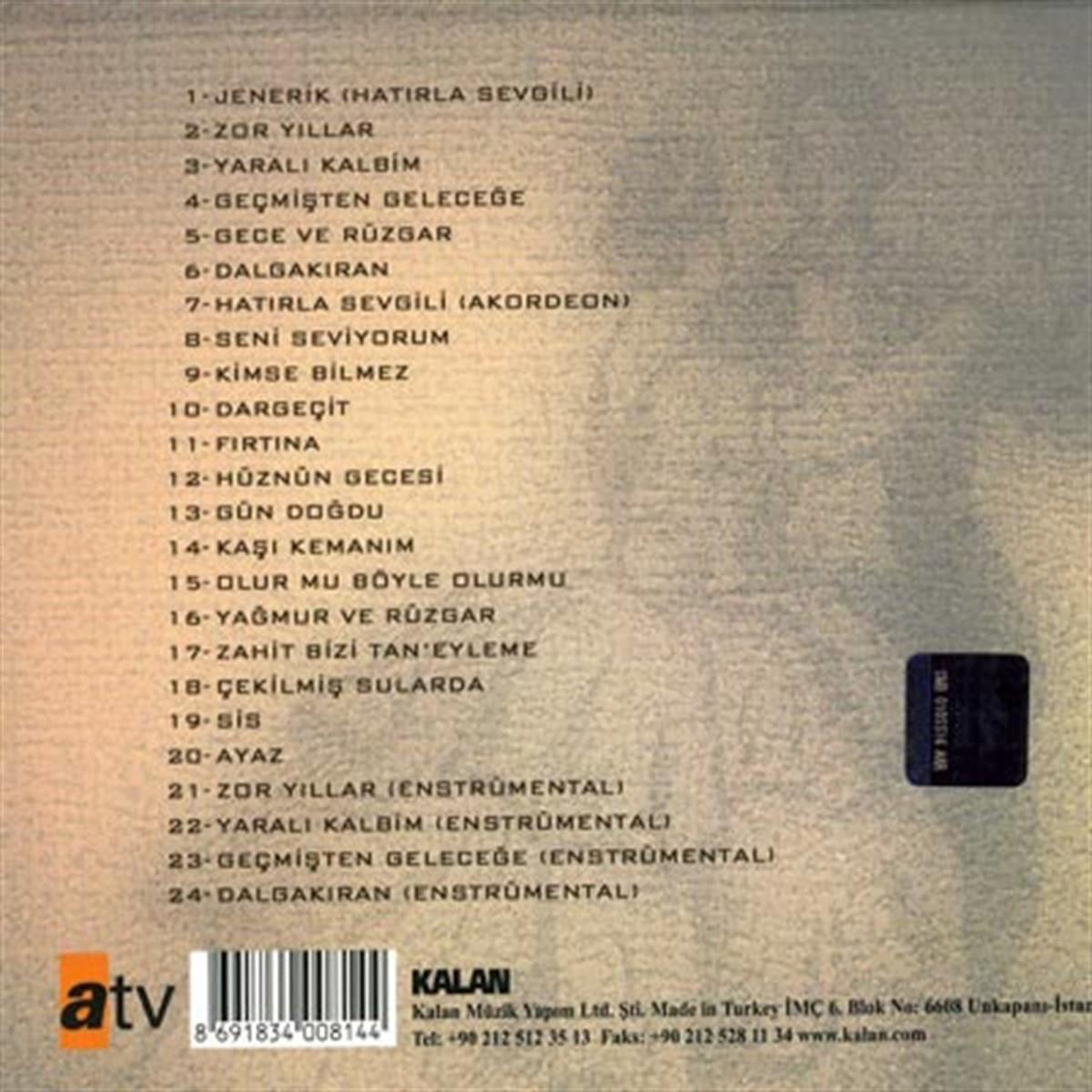 Hatirla Sevgili - Film Müzikleri( CD ) Hatırla Sevgili Dizi - Film Müziği -Soundtrack CD
