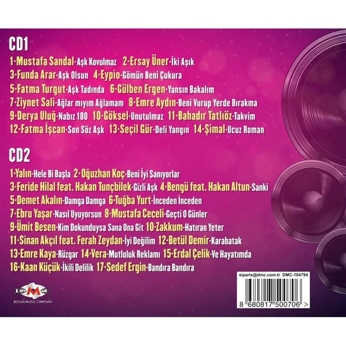 Hit 2018 | karışık Türkçe | Pop| CD (2 CD )Türkçe | Pop