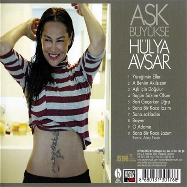 Hülya Avşar - Aşk Büyükse(CD) Aşk Büyükse -Hülya Avşar CD