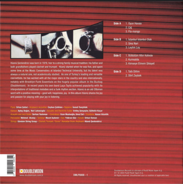 Hüsnü Şenlendirici Plak- Hüsnü Senlendirici -Hüsn-ü Klarnet Plak | Türkische instrumental Musik schallplatte