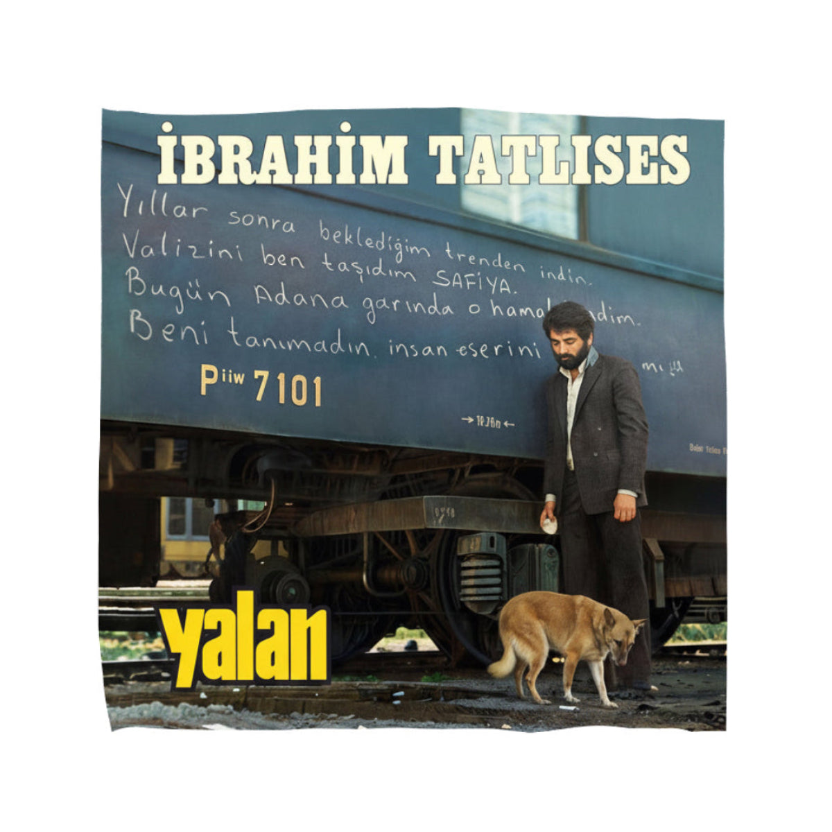 İbrahim Tatlıses Yalan Plak (ibrahim Tatlıses Yeni Albümü )Arabesk Plak | Schallplatte| LP