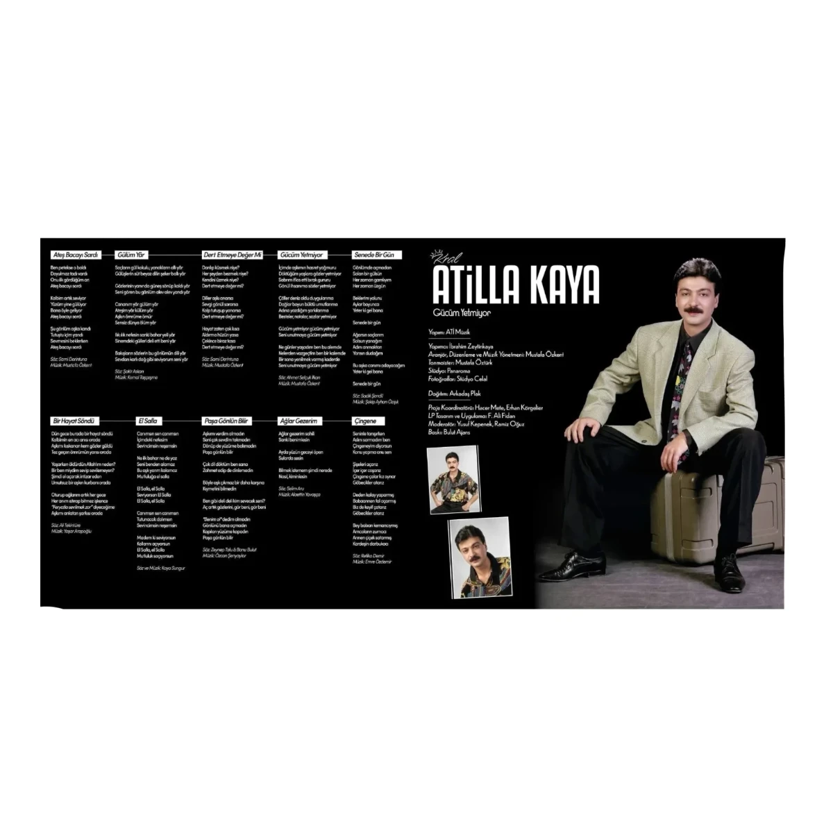 Atilla Kaya – Gücüm Yetmiyor Plak | Atilla Kaya Dert Etmeye Değer Mi? Plak | Schallplatte | LP