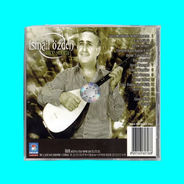 İsmail Özden - Nice Sonra (CD)Türk Halk Müziği / Türk Halk / Deyiş | Türkische Volksmusik | CD