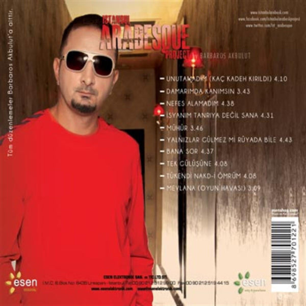 İstanbul Arabesque Project - Damarımda Kanımsın ( CD ) Arabesk | Rock | CD