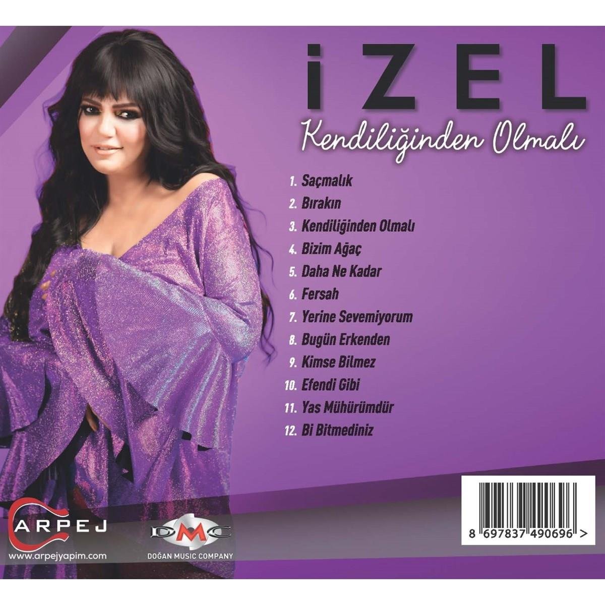 İzel CD- Izel- Kendiliğinden Olmalı(CD)Türkçe | CD