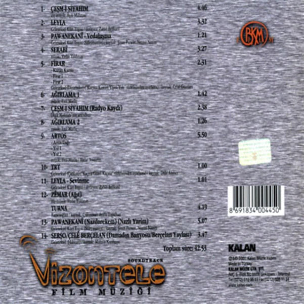 Vizontele Film Müziği | Kardeş Türküler | CD | KALAN Müzik