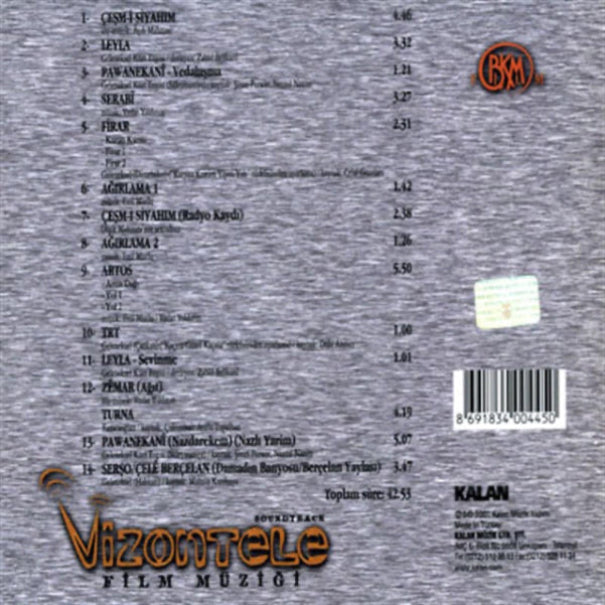 Vizontele Film Müziği | Kardeş Türküler | CD | KALAN Müzik