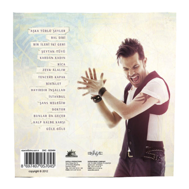 Kenan Doğulu CD| Kenan Doğulu - Aşka Türlü Şeyler |Türkçe |CD