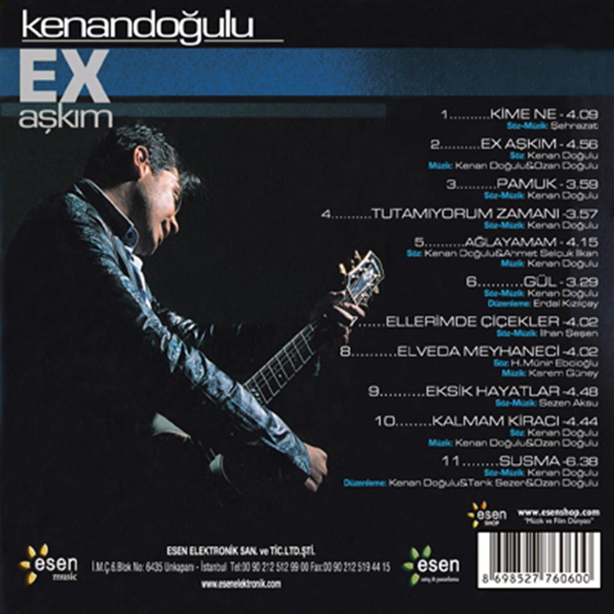 Kenan Doğulu - Ex Aşkım (CD)Kenan Dogulu -Türkische Pop Musik| CD