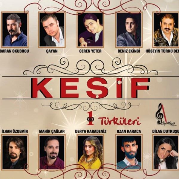 Keşif 1 -Türküleri (CD)Çeşitli Sanatçılar |Türk Halk |Müziği |CD