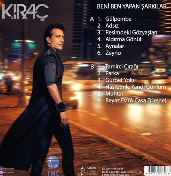 Kıraç - Beni Ben Yapan Şarkılar (Plak)Yeni Albüm |Plak |Schallplatte |LP
